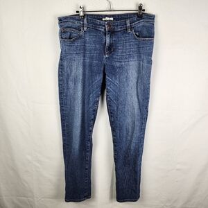 Eileen Fisher Straight Leg Jeans Size 10 Organic Cotton